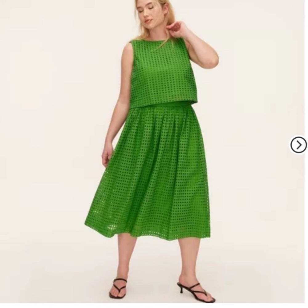 Kate Spade for Target Eyelet Midi Skirt